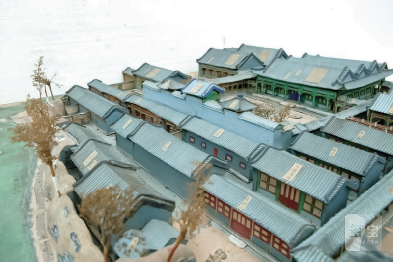 清道光 “慎德堂制”宫粉地松绿地洋莲纹蝠耳双连盖罐 - 图8